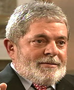Brazilian President Luiz Inacio Lula da Silva 